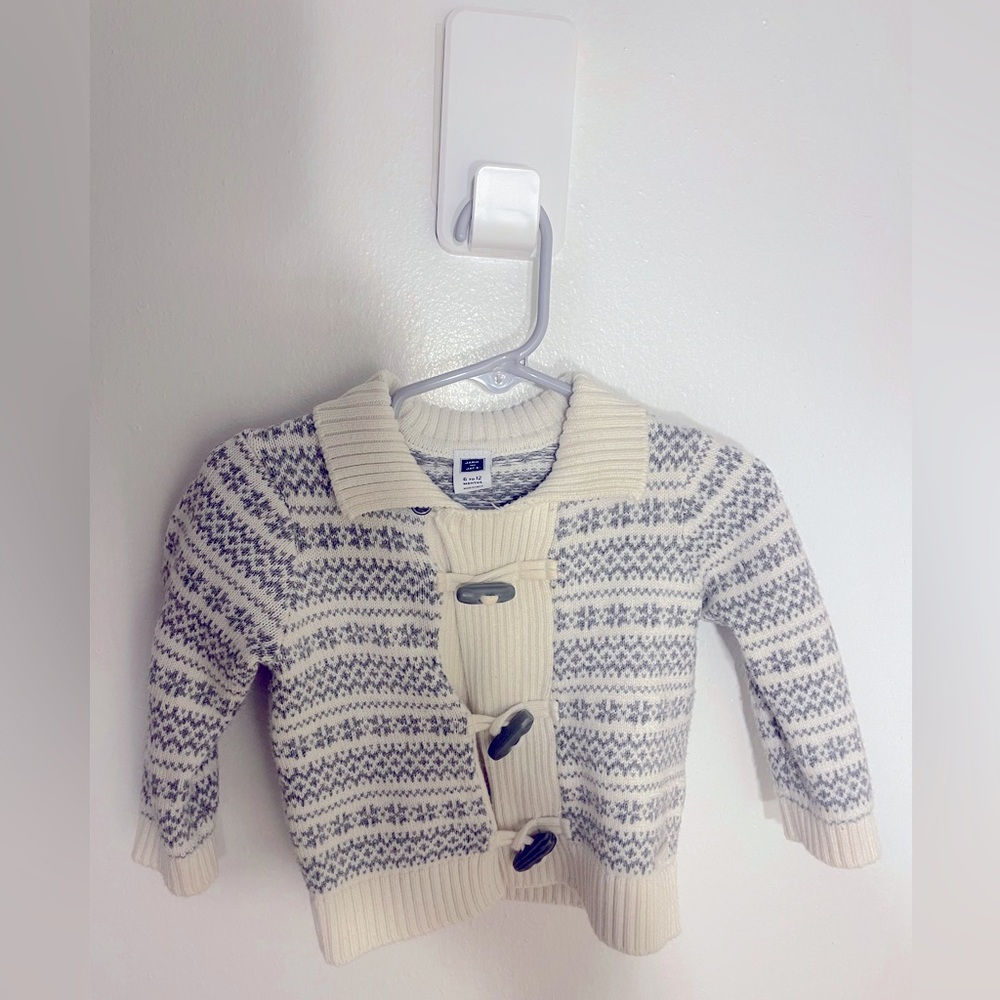 Janie and Jack Fair Isle Sweater